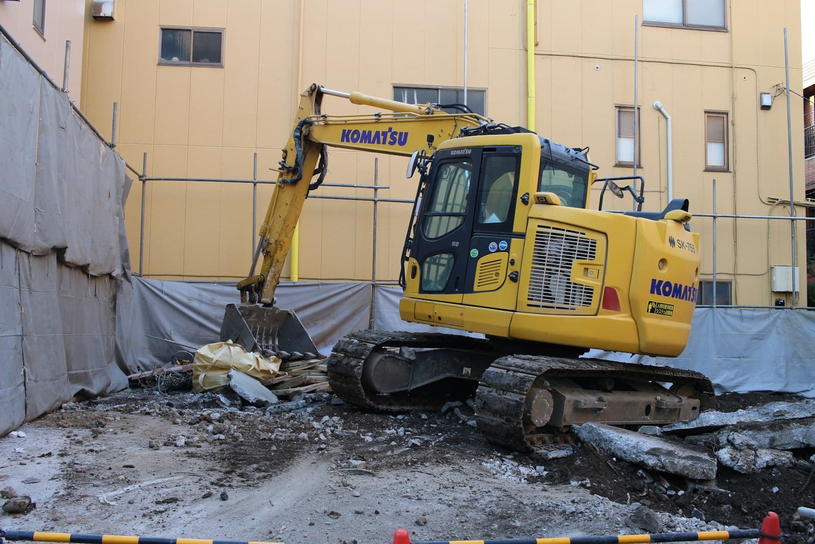 Excavator pe șenile